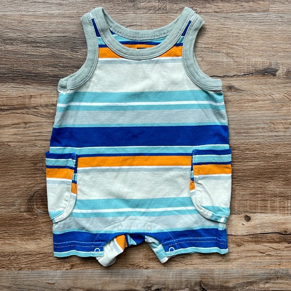 0-3M✨Tea Collection Sleeveless Romper